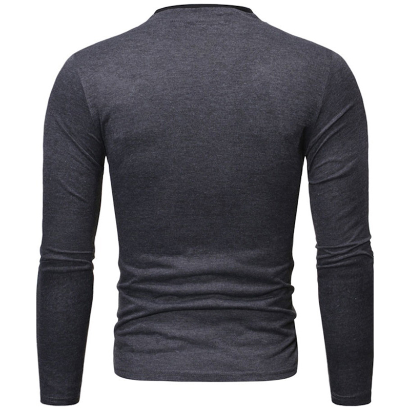 Grey V-Neck T-Shirt
