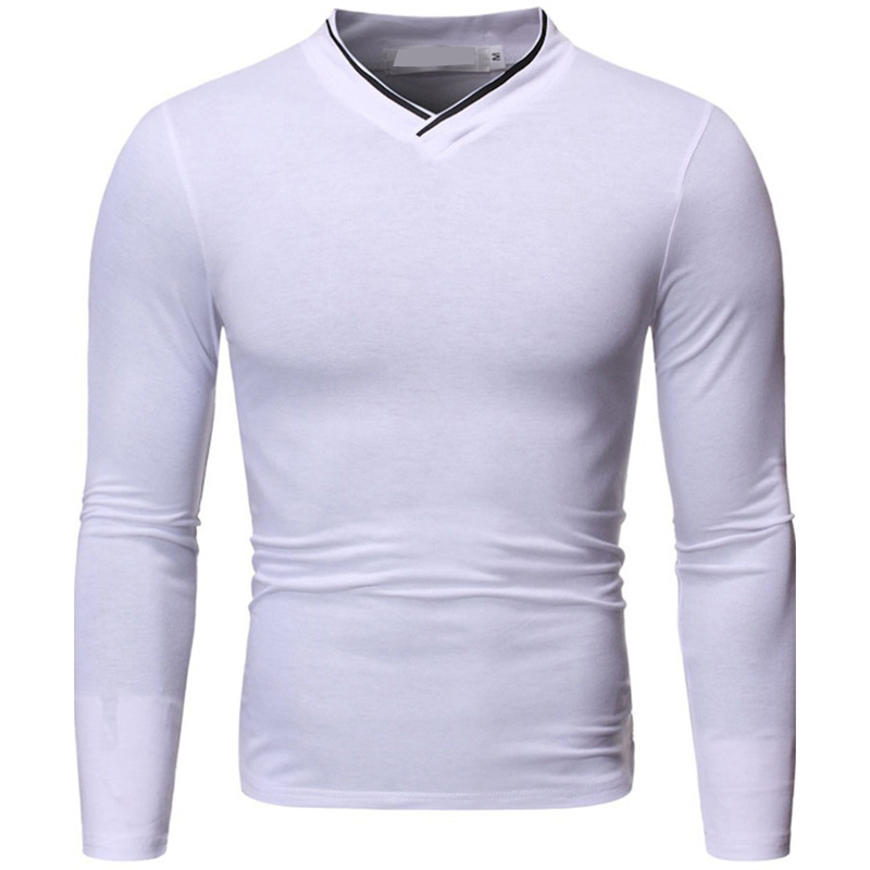 Grey V-Neck T-Shirt