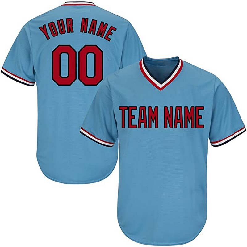 Men Pullover Baseball Jersey 