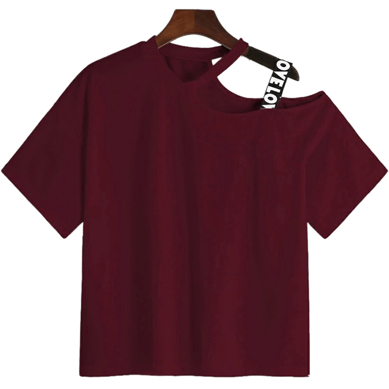 Neckline Tape Crop 
