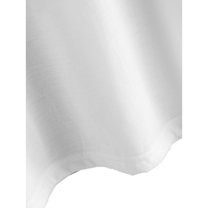 White Crop Tee